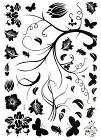 A Blooming Tree - Large Wall Decals Stickers Appliques Home Decor