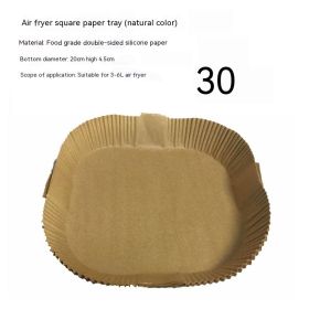 Air Fryer Special Paper Oiled (Option: Square 20CM30 PCs)