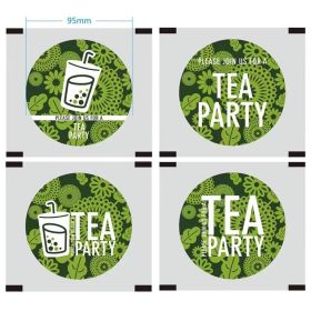 Milk Tea Soy Milk Plastic Cup Sealing Film (Option: Green Tea)